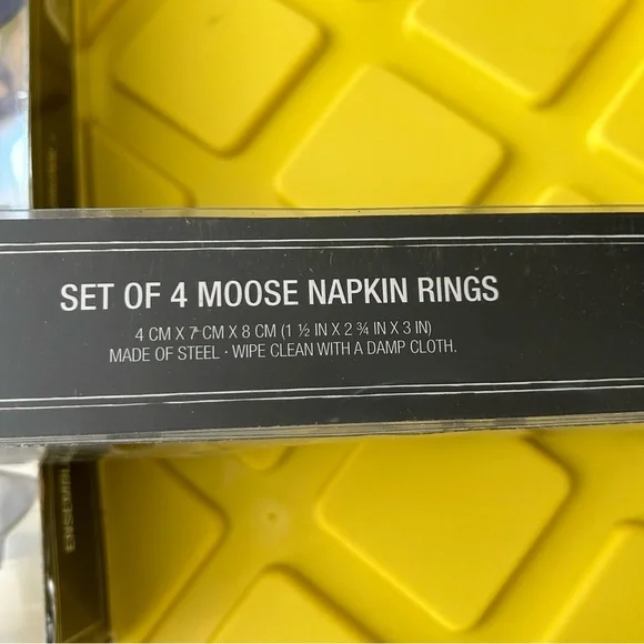 Moose Napkin Rings - Picture 3 of 5